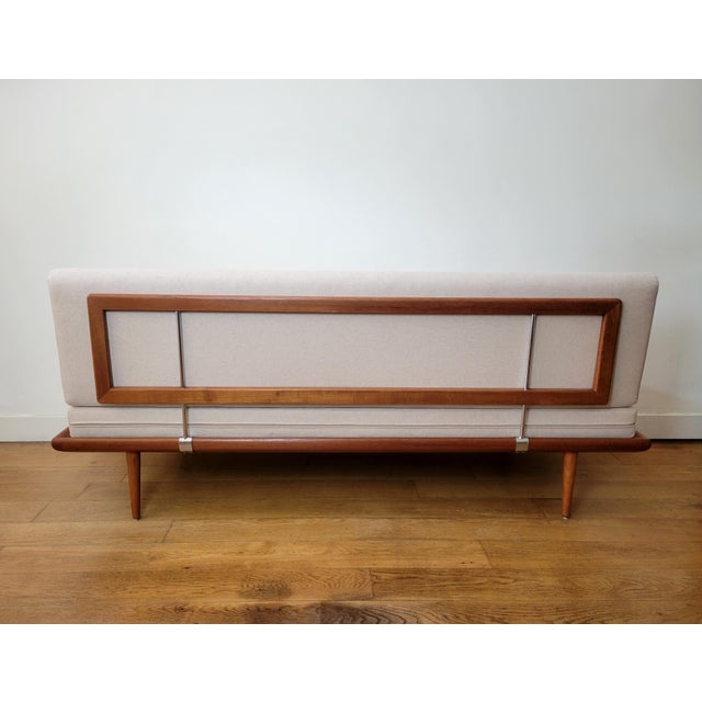 Danish Teak Daybed by Peter Hvidt and Orla Mølgaard-Nielsen for France & Søn / France & Daverkosen, 1950s For Sale - Image 6 of 18