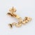 This is part of Chairish’s Fine Jewelry assortment. Distinct estate diamond 'Shut Up' earring design by Nadine Ghosn...