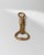Metal Vintage Rope and Loop-Shaped Bottle Opener in Brass, Italy, 1960s For Sale - Image 7 of 11