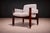 Wood “Jimi” Armchair with Wheels in Rosewood & Ultra Suede, Sergio Rodrigues, 1971 - Lot 420 For Sale - Image 7 of 13