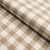 American Sample - Schumacher Martina Plaid Indoor/Outdoor Fabric in Natural For Sale - Image 3 of 3