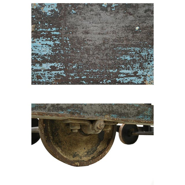 Metal Vintage Vibrating Table For Sale - Image 7 of 8