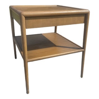 Mid-Century Modern Grand Rapids Wood Side Table by Richard Plumer For Sale