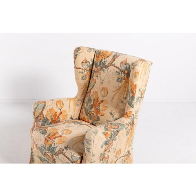 Lysberg Hansen & Therp Wing Armchair, 1950s For Sale - Image 11 of 12