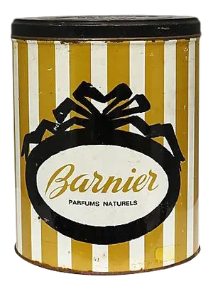 Midcentury French Perfume Shop Tin Box