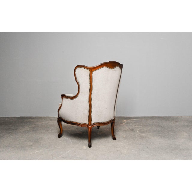 Baroque Style Armchair, 20th Century For Sale - Image 6 of 18