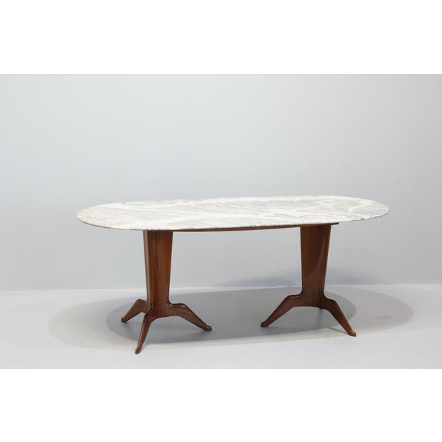 Brown Dining Table by Melchiorre Bega, 1950 For Sale - Image 8 of 18