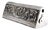 Toothpick Holder in Embossed Silver with Acanthus Leaves on Both Sides For Sale