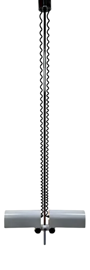 Large Multi-Adjustable Twin Hanging Lamp by Wilhelm Braun-Feldweg for Doria Leuchten, West-Germany 1960s