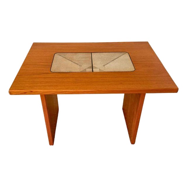 Late 1970s Gangsø Møbler, Teak End Table, Made in Denmark For Sale