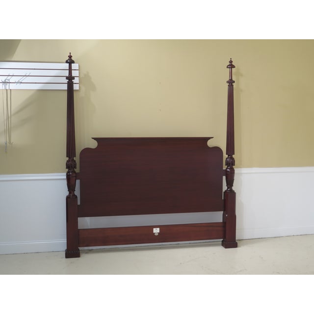 Baker King Size Mahogany Poster Bed Headboard Chairish