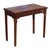 Antique Irish Chinese Chippendale Mahogany Game Table W/ Concertina Legs For Sale - Image 4 of 12