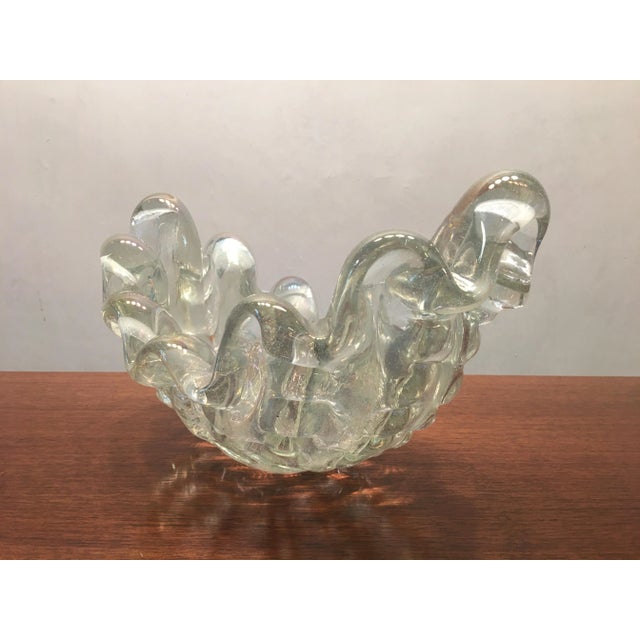 A Grosse Costolature Bowl by Ercole Barovier for Barovier & Toso, 1942 For Sale - Image 3 of 7