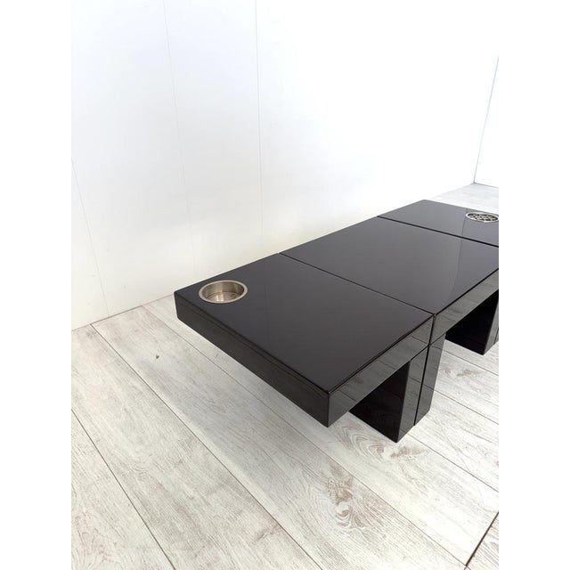 Modular Nac Coffee Tables by Cesare Augusto Nava, Italy, 1970s, Set of 3 For Sale - Image 14 of 16