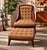 Thos. Moser 1950s Experience Unmatched Comfort With the Iconic Thos. Moser Wing Chair and Matching Ottoman For Sale - Image 4 of 12