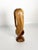 Brown Wooden Sculpture of a Woman and Child, France, 1970 For Sale - Image 6 of 16