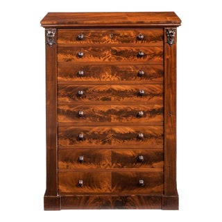 Early Victorian Wellington Chest For Sale