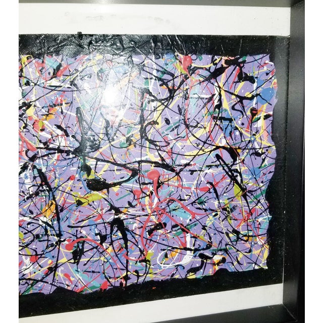 2000 - 2009 Original Abstract Expressionist Acrylic Painting on Canvas by Mimmo Amelio For Sale - Image 5 of 7