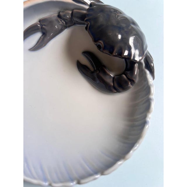 Type 3131 Crab Bowl by Jorgen Baslov for Royal Copenhagen For Sale - Image 6 of 9
