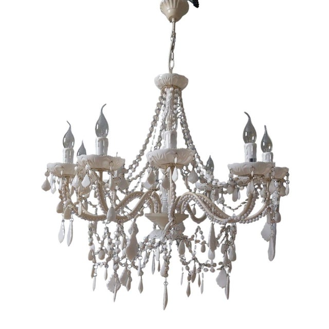 Early 21st Century Vintage Ten-Arm Chandelier, 2010s For Sale - Image 5 of 9