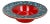 Colorful Fat Lava Dots Ceramic Bowl from Dümler and Breiden Germany, 1970s For Sale