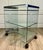 Metal 1970s Gallotti & Radice "George" Glass Bar Cart by Pierangelo Gallotti For Sale - Image 7 of 13