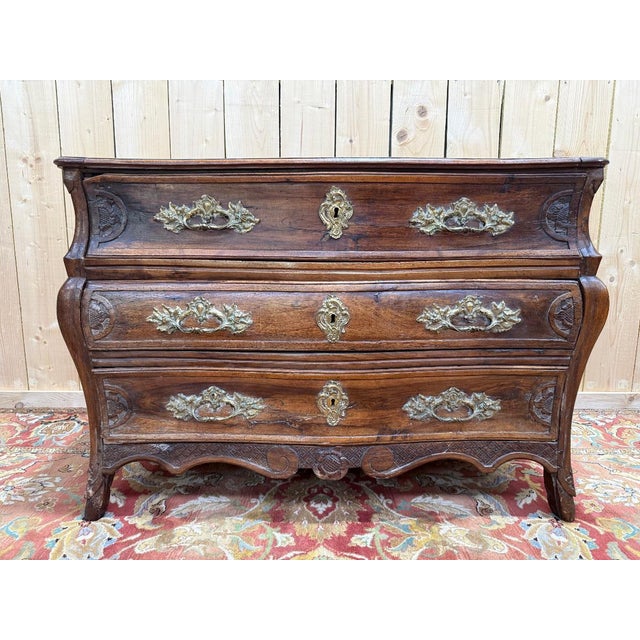Regency Walnut Chest of Drawers For Sale - Image 11 of 11