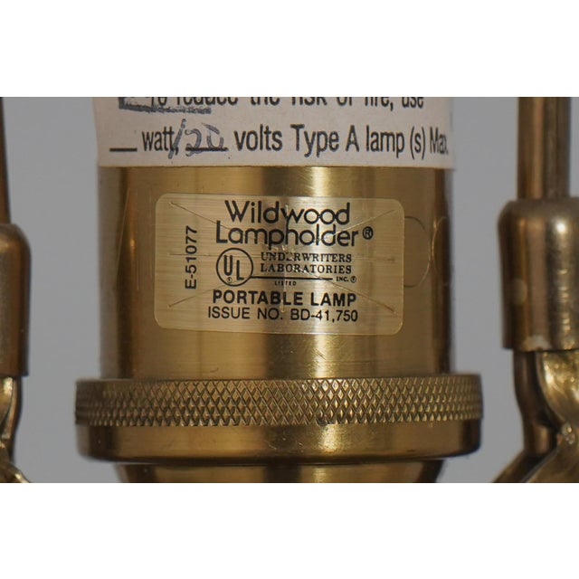 1990s Wildwood Chinese Design Bronze Urn Table Lamp For Sale - Image 11 of 12