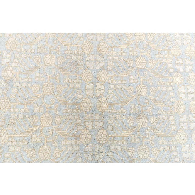 This exceptional Modern Samarkand rug from the Doris Leslie Blau Collection draws inspiration from the legendary weaving...
