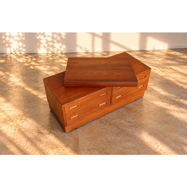 Wood Vintage TV Unit with Sideboard from Hundevad & Co., Denmark, 1960s For Sale - Image 7 of 8
