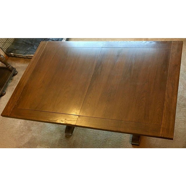 Vintage (197071) Ethan Allen Royal Charter Jacobean Oak Dining Room