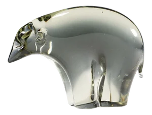 Sculpture of a Ice Bear Designed by Livio Seguso Ca. 1970ties