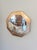 Copper Large Vintage Octagonal Mirror in Stained Glass and Brass, Italy, 1970s For Sale - Image 8 of 8