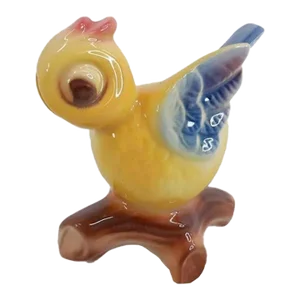 1940s Royal Copley Porcelain Bird Scissor and String Holder