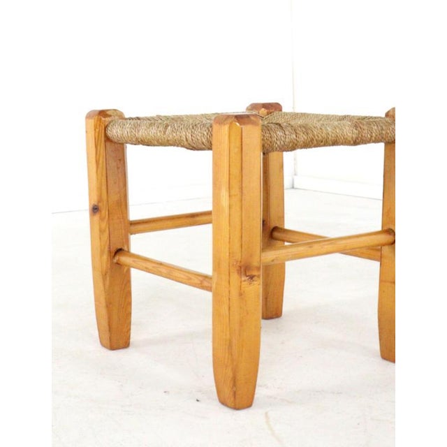 Oak Stool, Netherlands, 1960s For Sale - Image 4 of 12