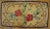 Considerable Yellow Mustard Color With Lovely Florid Design Antique American Hooked Rug For Sale - Image 9 of 9