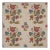 Sample - Schumacher Ashford Linen Fabric in Mulberry & Natural For Sale