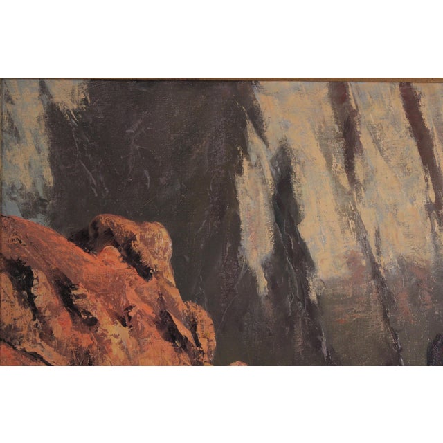 Red Rock Painting by Segundo Huertas (1923-2010) For Sale In Los Angeles - Image 6 of 11