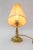 Historistic Brass Table Lamp with Fabric Shade, Vienna, 1890s For Sale - Image 4 of 18