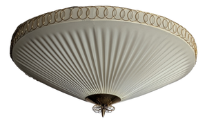 Vintage Finnish Flush Mount by Paavo Tynell for Idman, 1950s