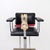 Measures : Ø Base 55cm 49x59cm H:104 - SH:78cm Varialble Retro children's hair salon chair. Features a plastic horse head...