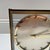 Vintage 1960s Hollywood Regency Brass Glass Table Clock from Kienzle, Germany For Sale - Image 4 of 18