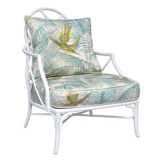 Bamboo-Style Dining Armchairs by Century Furniture, Set of 2 For Sale