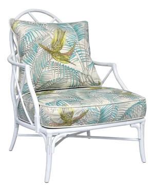 Bamboo-Style Dining Armchairs by Century Furniture, Set of 2