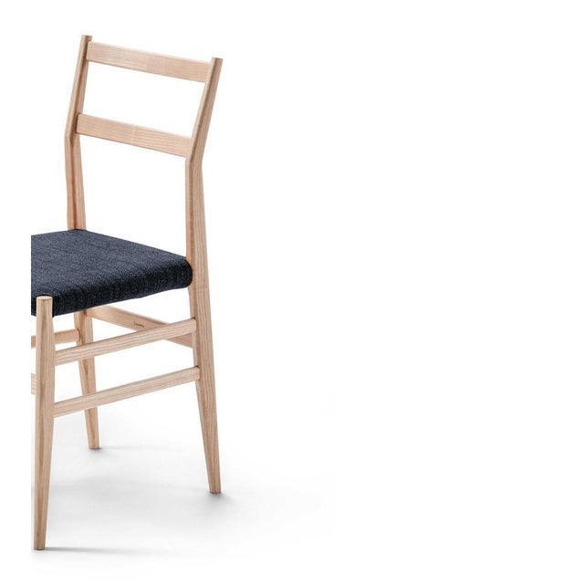 Wood Leggera Chair by Gio Ponti for Cassina For Sale - Image 7 of 13