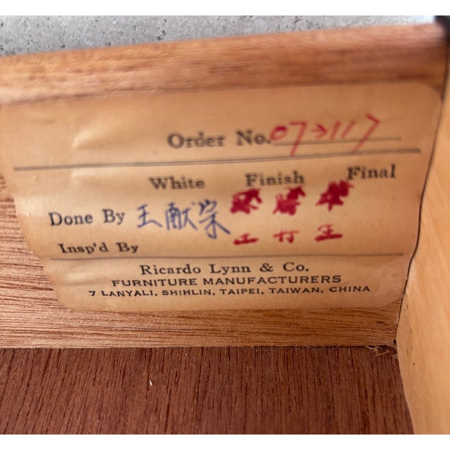 Vintage Ricardo Lynn Brutalist Bar Cabinet | 1960s Asian Modern Expanding Dry Bar | Fold-Out Cocktail Cabinet | Mid Century Furniture For Sale - Image 12 of 12