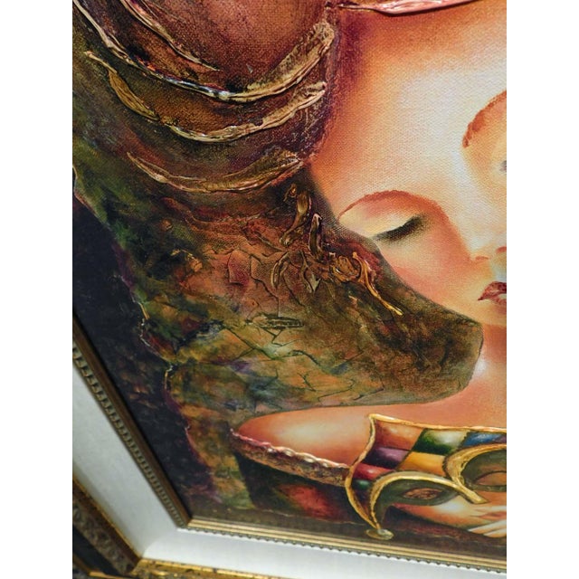 2000 - 2009 Alexandru Darida"Carnevaledi Venezia"Embellished Giclee H. Signed For Sale - Image 5 of 11