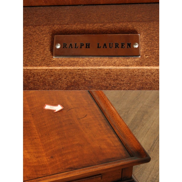 Early 21st Century Ralph Lauren Queen Anne Style Walnut Tea Table For Sale - Image 9 of 13