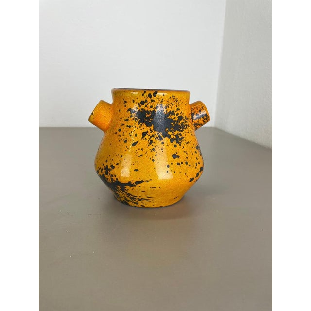 Article: Ceramic fat lava Producer: Marei Ceramics, Germany Decade: 1970s Original vintage Studio Pottery vase was...