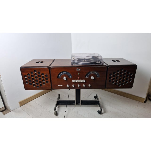 Brown Model RR126 Radio by Achille and Pier Giacomo Castiglioni for Brionvega, 1980s For Sale - Image 11 of 11